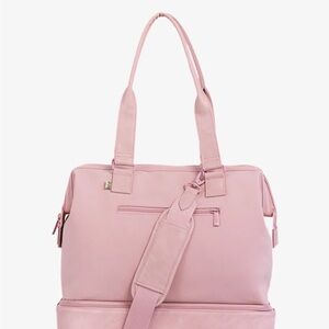 BEIS Pink Tote Bag with Structured Design